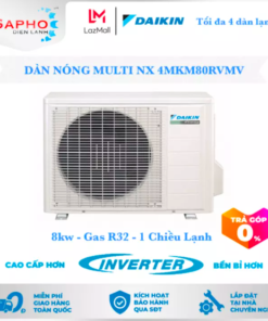 Dàn nóng 4MKM80RVMV, 1 chiều - Lạnh, Daikin Inverter