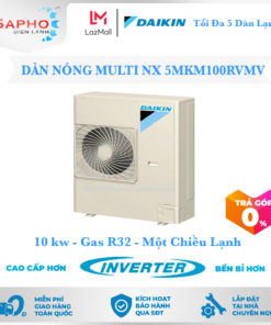 Dàn nóng 5MKM100RVMV, 1 chiều - Lạnh, Daikin Inverter