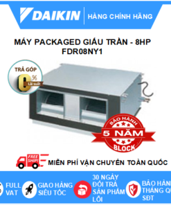 Máy Lạnh Packaged Giấu Trần Áp Xuất Tĩnh Cao FDR08NY1 - 8hp - Daikin 80,000BTU R410