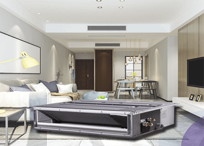Dàn lạnh giấu trần lắp đặt thực tế