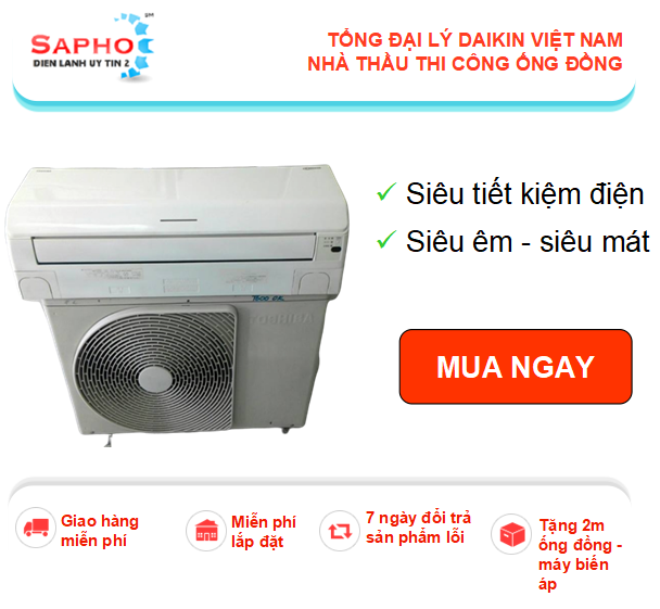 Máy lạnh Cũ Chuẩn Nhật - 1.5hp - Daikin 12000btu Inverter