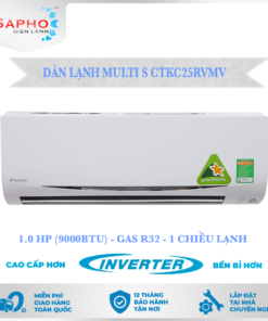 Dàn Lạnh Treo Tường Daikin Inverter, Multi S - 1.0 HP, CTKC25RVMV
