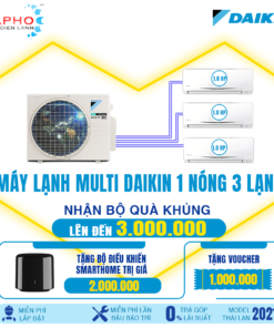 MKC70/ 1.0HP +1.0HP +1.0HP Combo Máy lạnh Daikin Multi S Model Thái lan