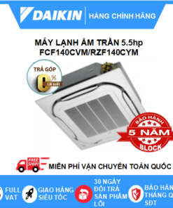 Máy lạnh âm trần 5,5HP Daikin Inverter