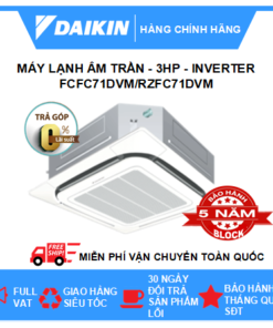 Máy lạnh âm trần 3HP Daikin Inverter