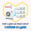 LG Multi Split A3UQ24GFD0 3 lạnh